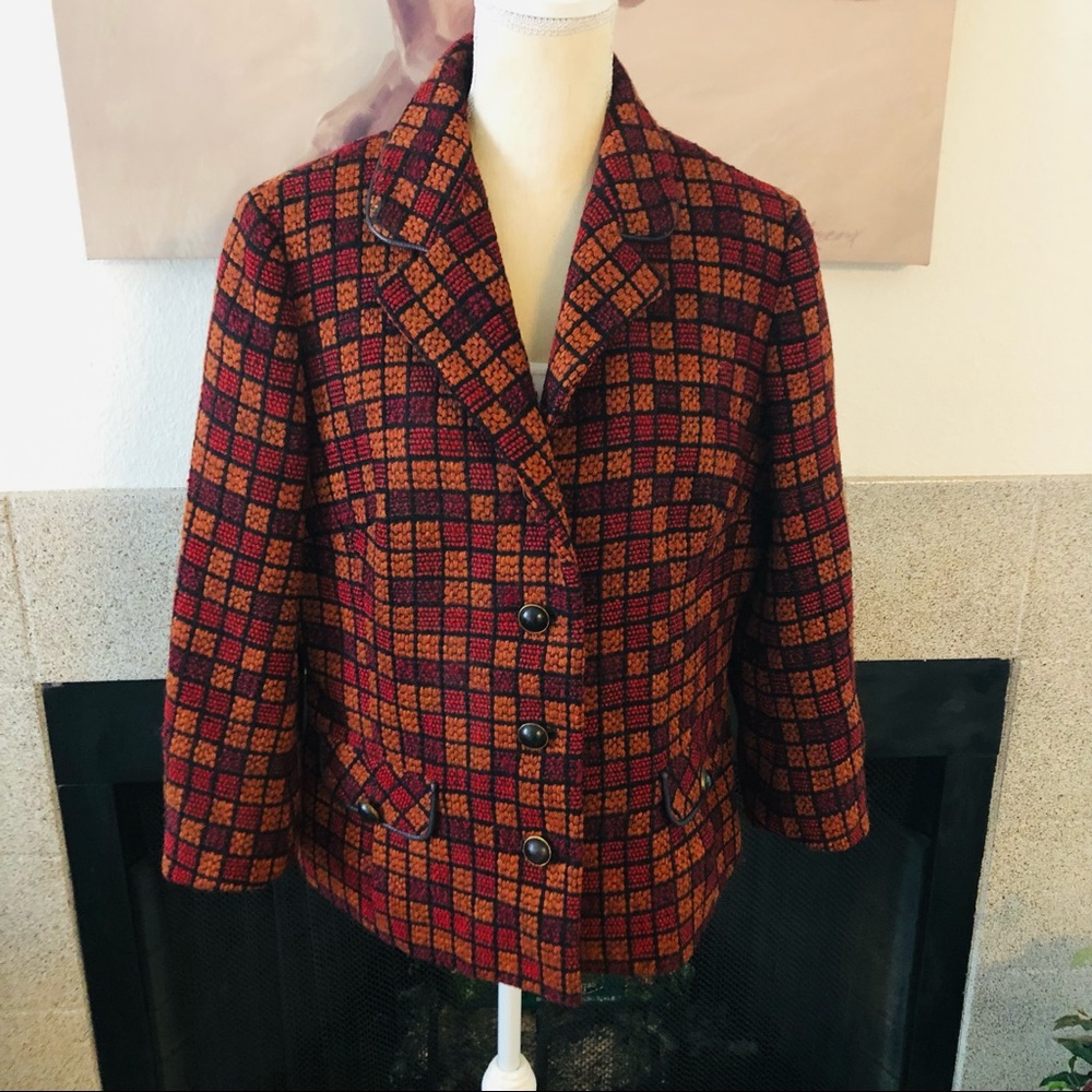 Vintage Harrods Country Couture tweed vintage jacket